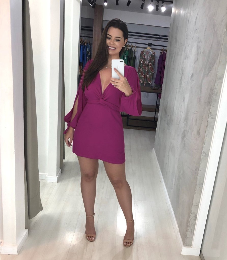 Vestido Marília - Pink