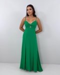 Vestido Eliana – Verde Bandeira