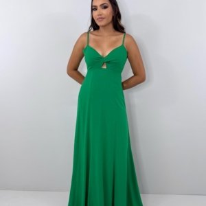 Vestido Eliana - Verde Bandeira - Image 1