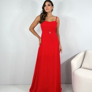 Vestido Lanna - Vermelho - Image 3