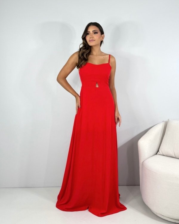 Vestido Lanna - Vermelho
