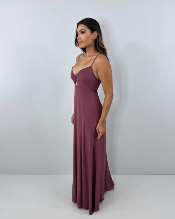 Vestido Eliana - Marrom