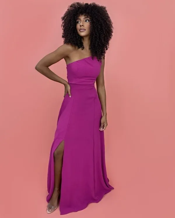 Vestido Karen - Fúcsia