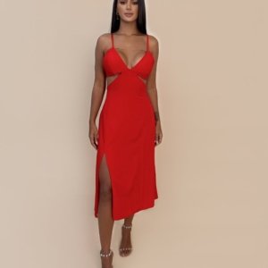 Vestido Kelly - Vermelho - Image 1