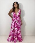 Vestido Ramona – Estampa Floral Pink