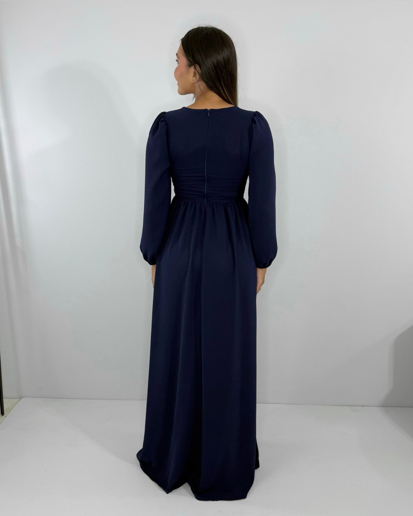 Vestido Magda - Azul Marinho - Image 6