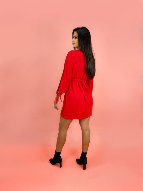 Vestido Marília - Vermelho