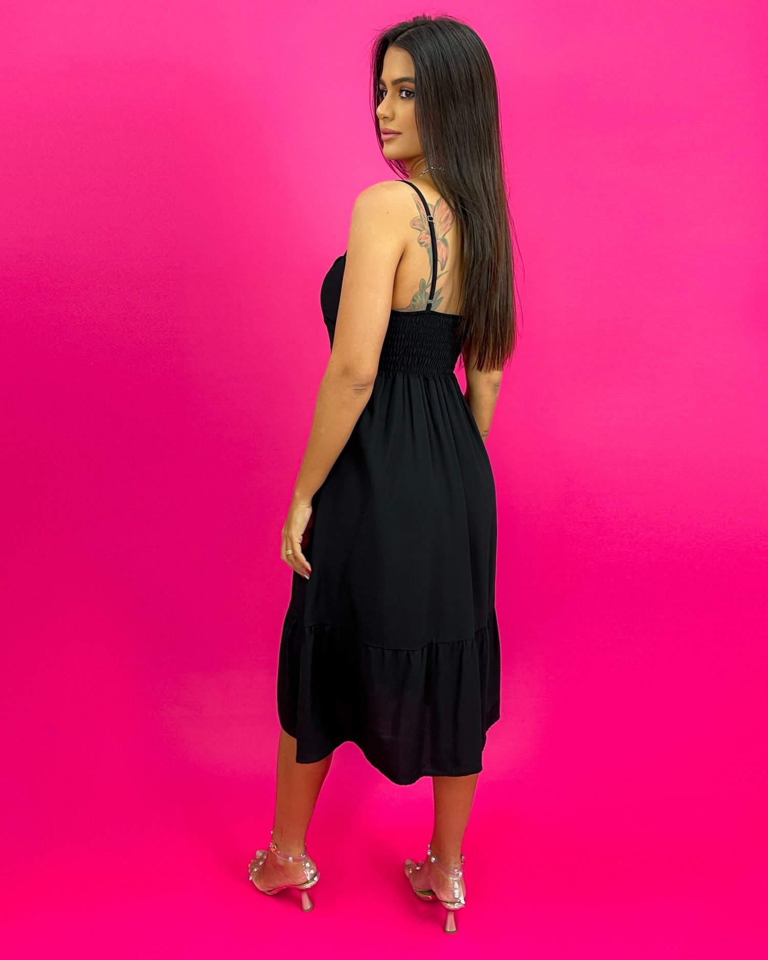 Vestido Evelyn - Preto - Image 2