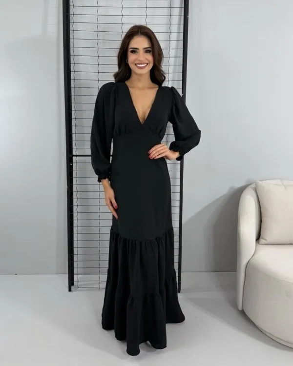 Vestido Mara - Preto