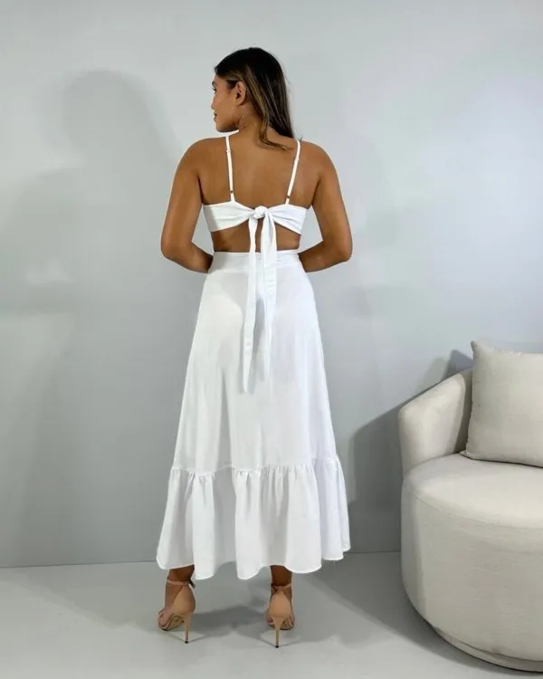 Vestido Aurora - Branco