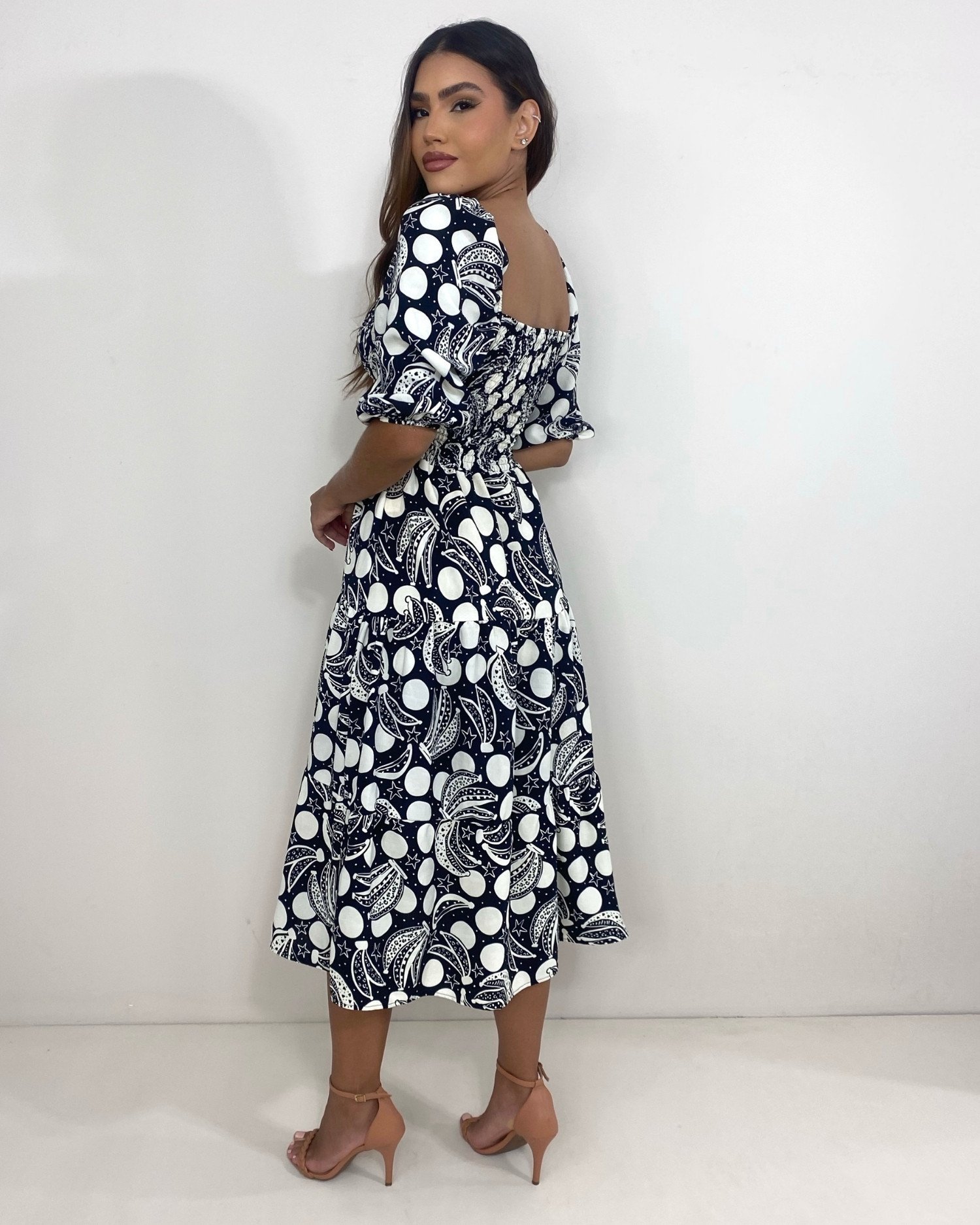 Vestido Juliana - Estampa Banana - Image 2