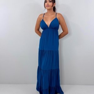Vestido Sophia - Azul Petróleo - Image 4