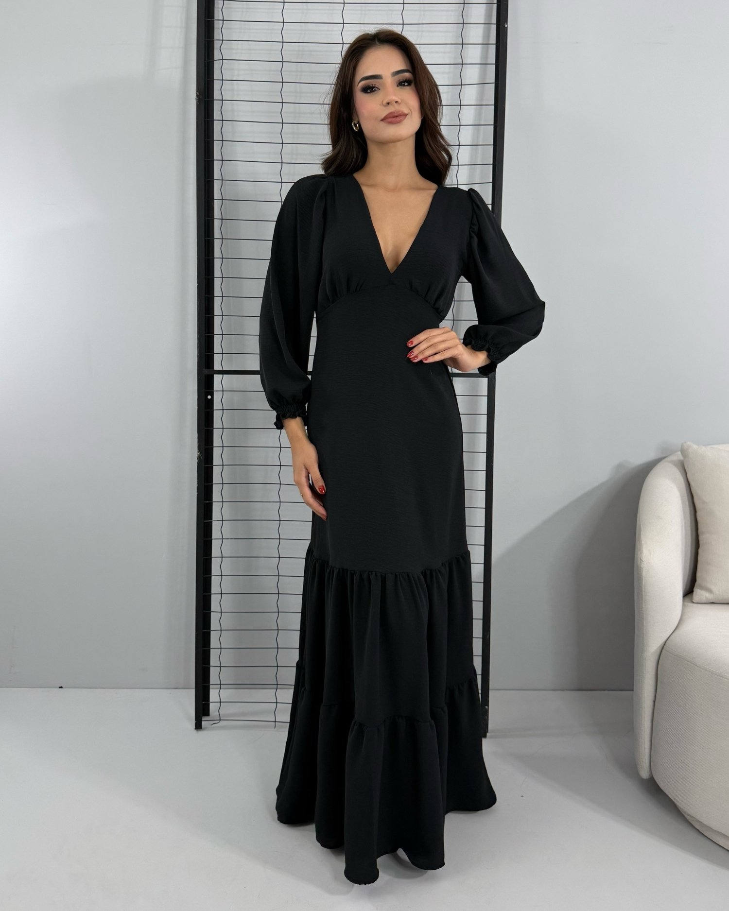 Vestido Mara - Preto - Image 1