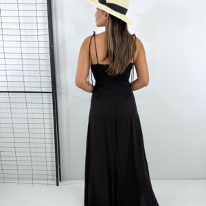 Vestido Drica Longo - Preto - Image 5