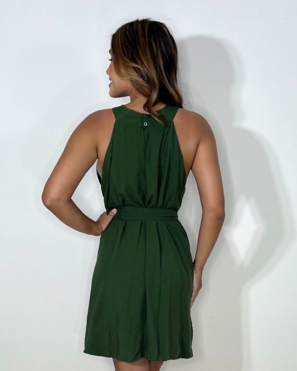 Vestido Daiane - Verde Militar
