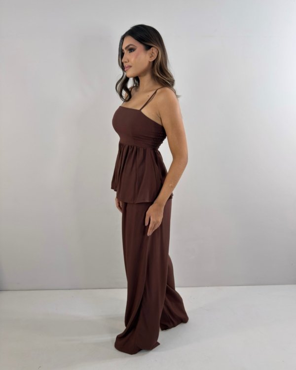 Conjunto Zendaya - Marrom