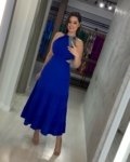 Vestido Estefane – Azul Royal