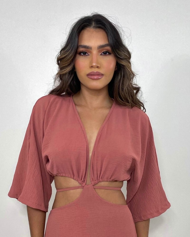 Vestido Cibele - Rosê - Image 4