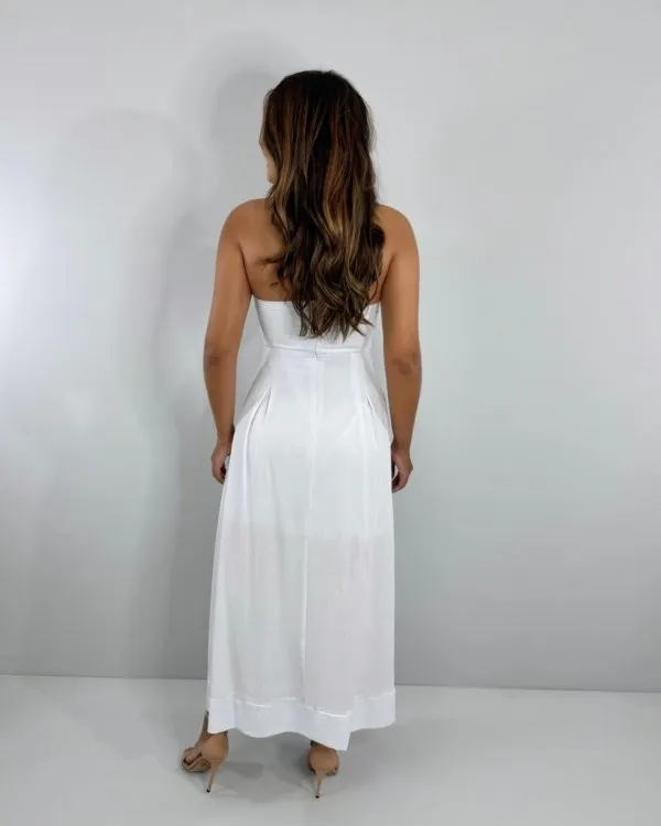 Vestido Maria Flor - Branco