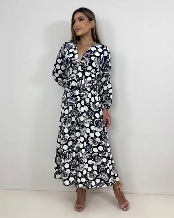 Vestido Clara - Estampa Banana