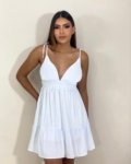 Vestido Valentina – Branco