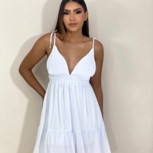 Vestido Valentina - Branco - Image 1