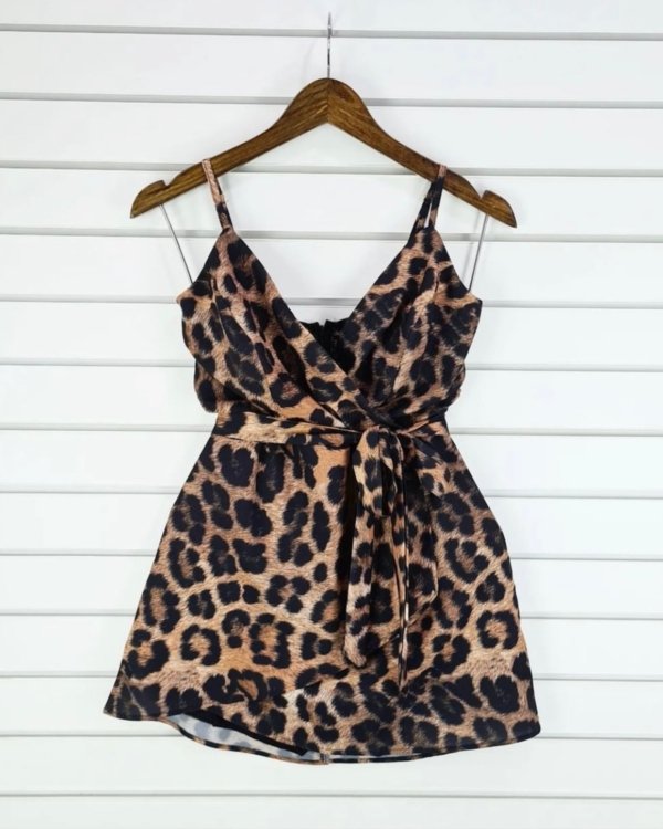 Vestido Paola - Animal Print
