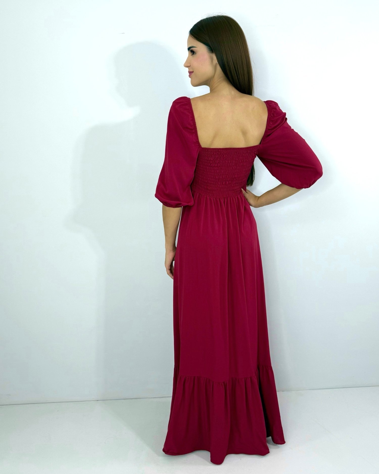 Vestido Tauane - Marsala - Image 3