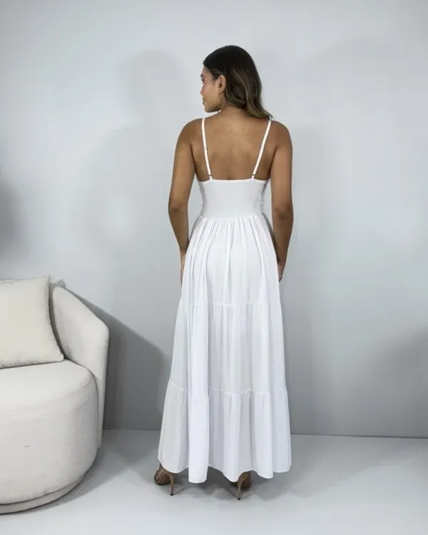Vestido Helô - Branco