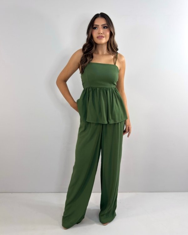 Conjunto Zendaya - Verde Militar