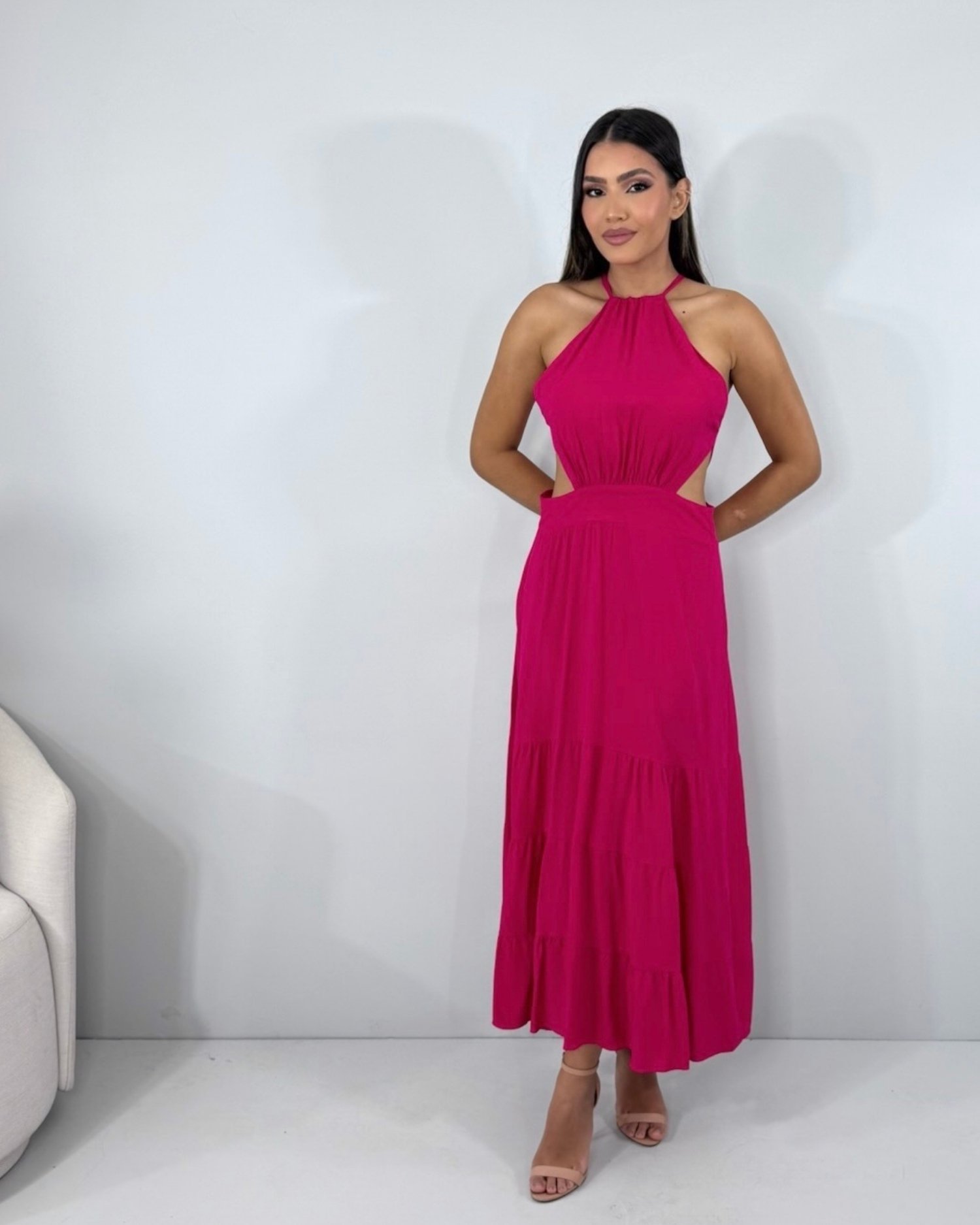 Vestido Estefane - Pink - Image 1