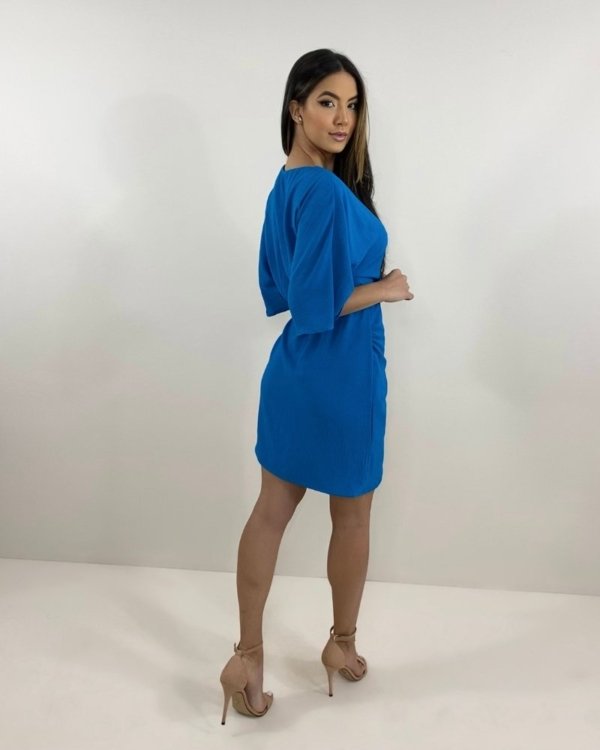 Vestido Maristela - Azul Claro