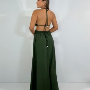 Vestido Melinda - Verde Militar - Image 5