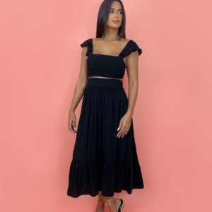 Saia Micaela - Preto - Image 1
