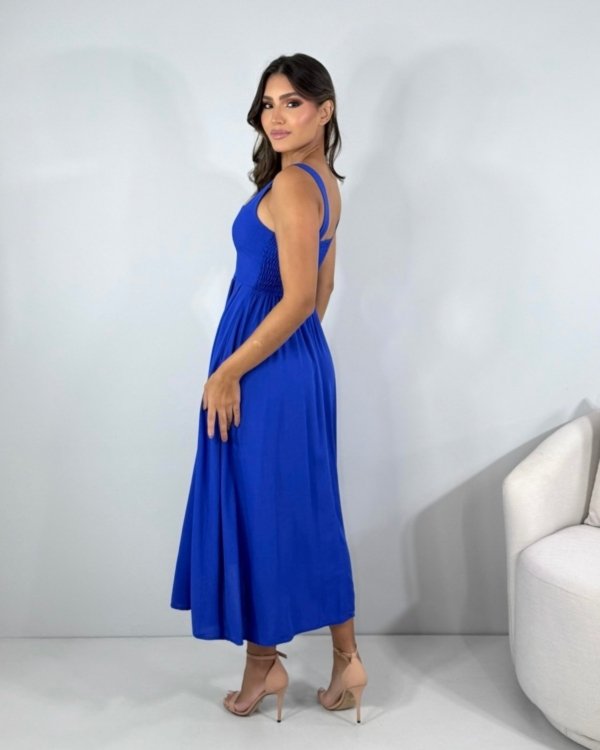 Vestido Samanta - Azul Royal