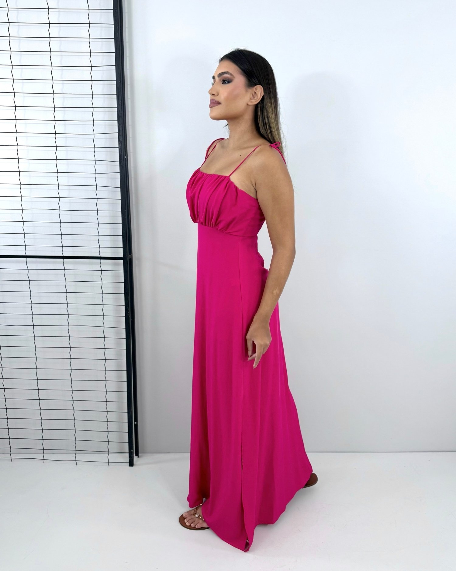 Vestido Drica Longo - Pink - Image 2