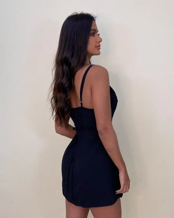 Vestido Soraia - Preto