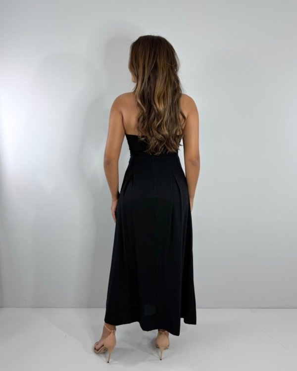 Vestido Maria Flor - Preto