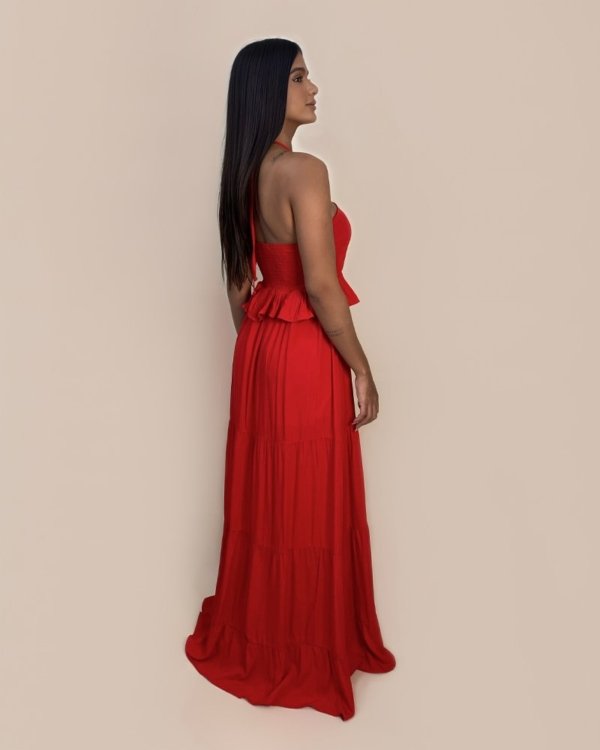 Vestido Marcy - Vermelho