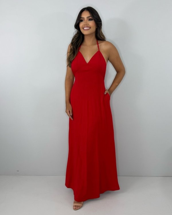 Vestido Victória - Vermelho