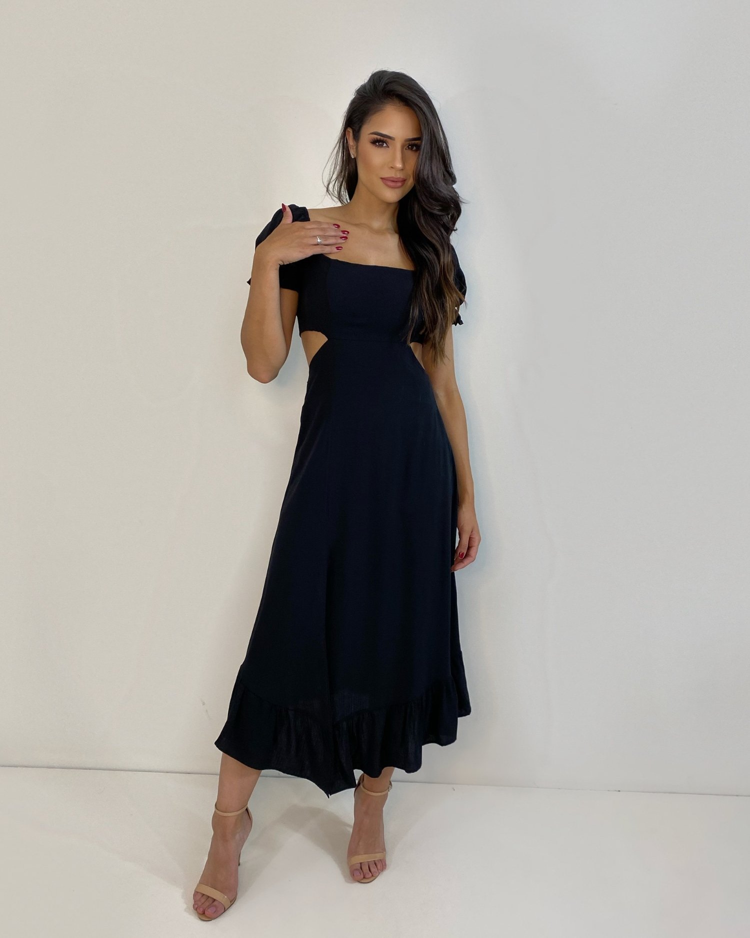 Vestido Jasmin - Preto - Image 5