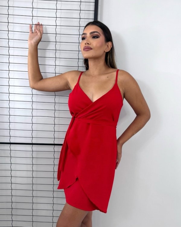 Vestido Anastasia - Vermelho