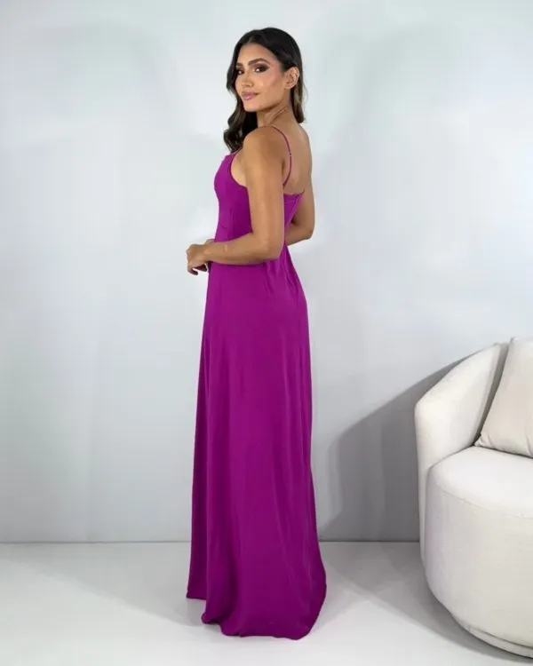 Vestido Lanna - Fúcsia