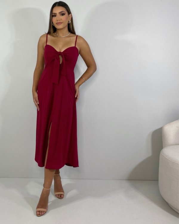 Vestido Karita - Marsala