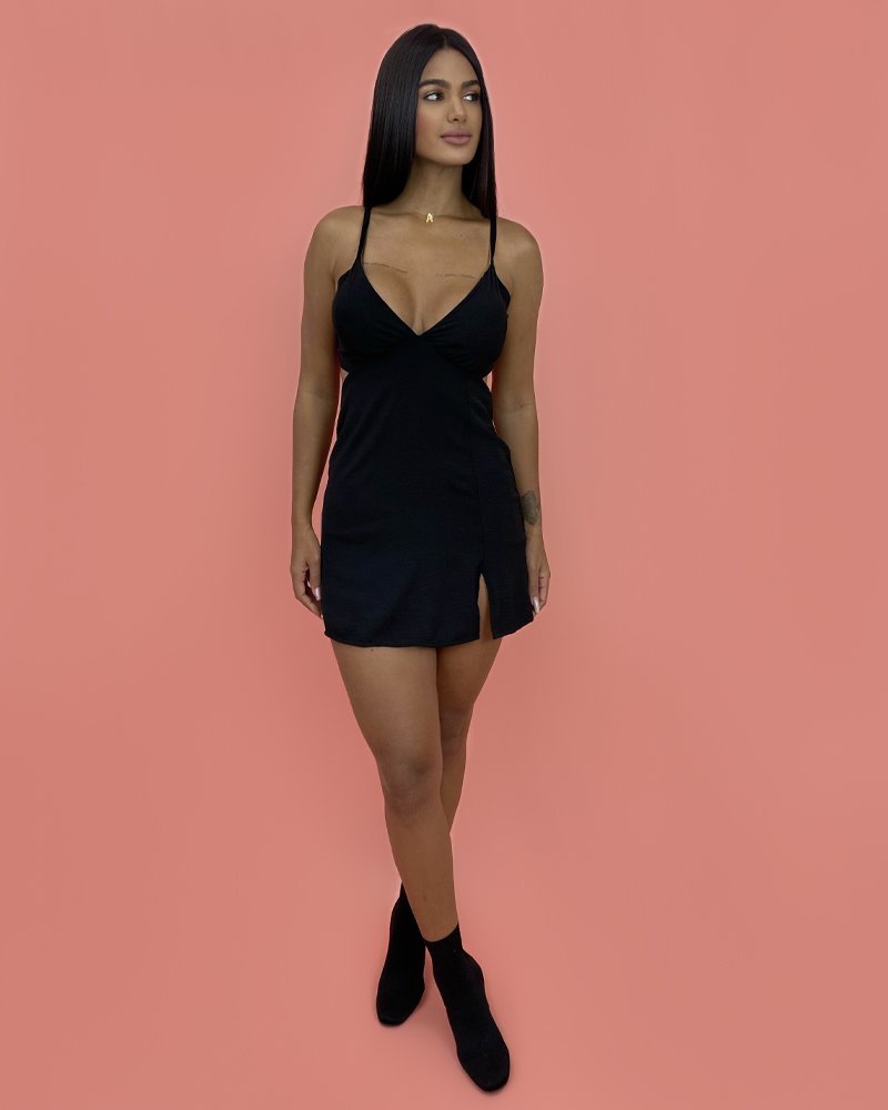 Vestido Elisângela - Preto