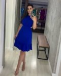 Vestido Estefane Curto – Azul Royal