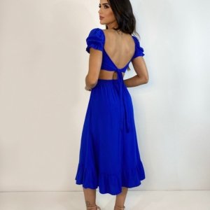 Vestido Jasmin - Azul Royal - Image 2