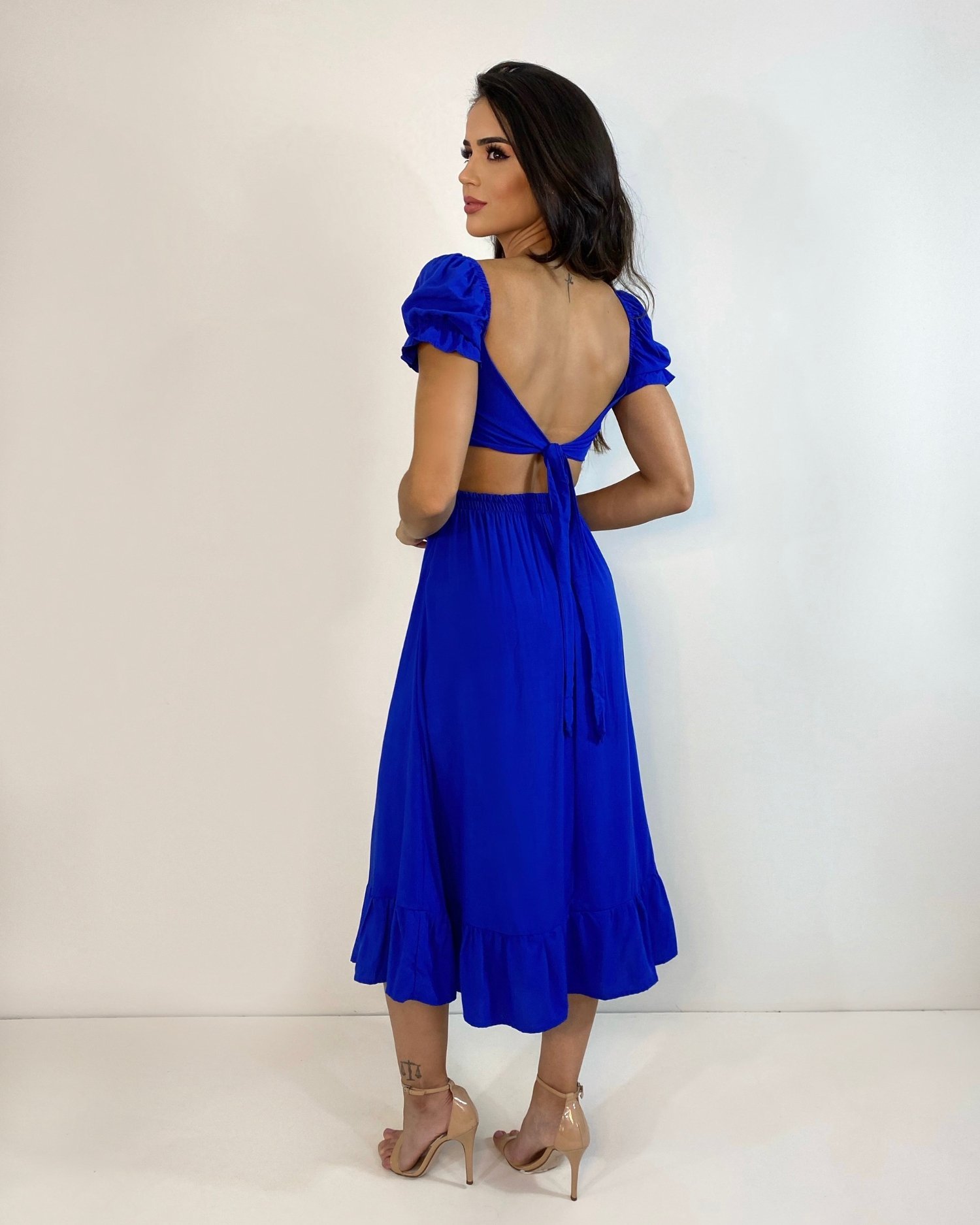 Vestido Jasmin - Azul Royal - Image 2