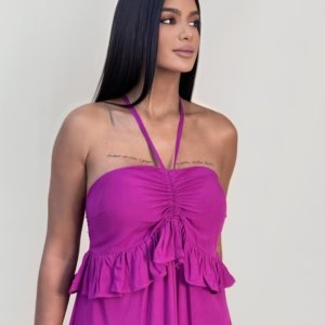 Vestido Marcy - Fúcsia - Image 2