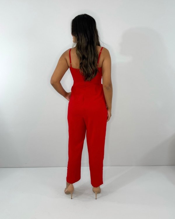 Macacão Jessy - Vermelho